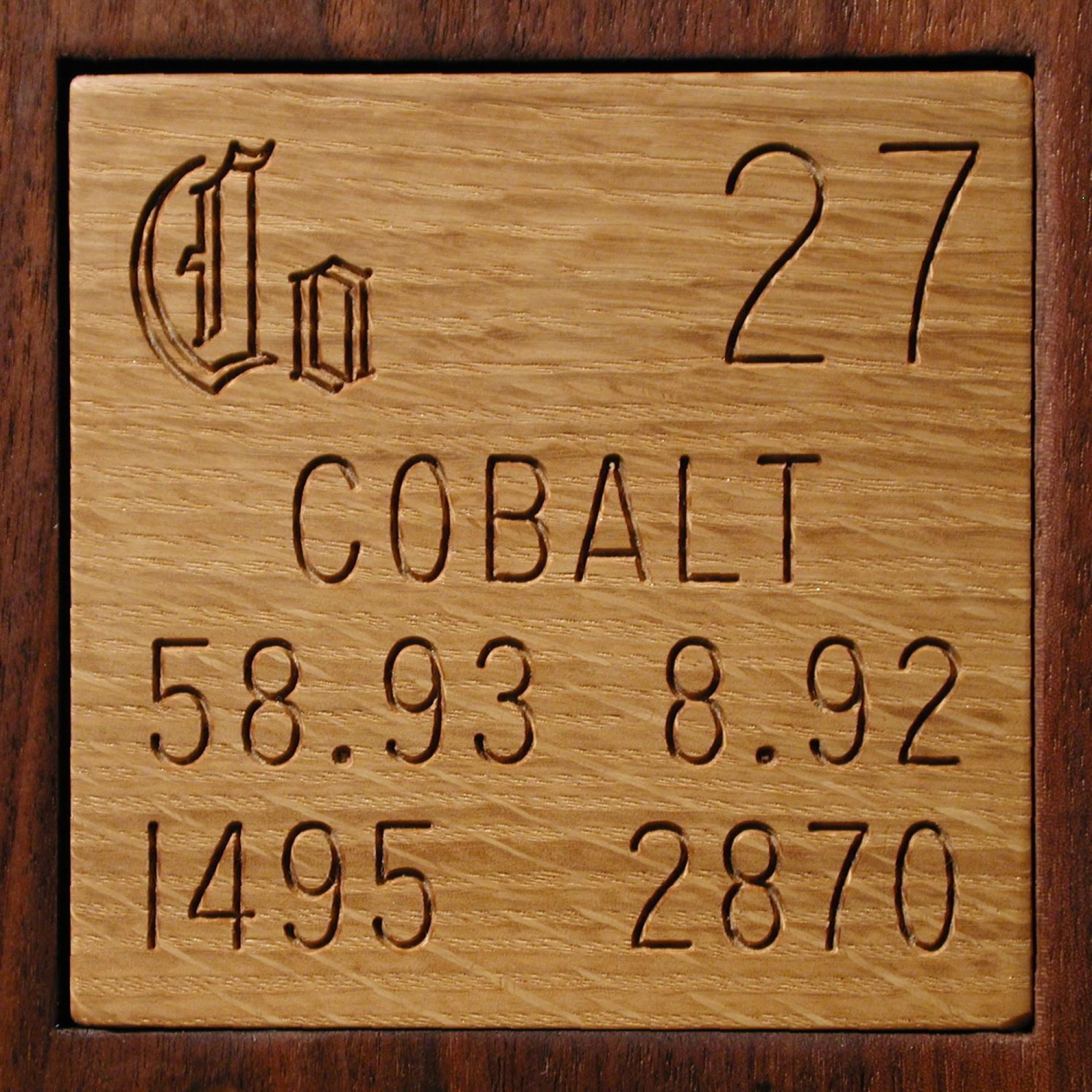 Facts, pictures, stories about the element Cobalt in the Periodic Table