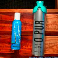 Oxygen Oxygen spray bottles