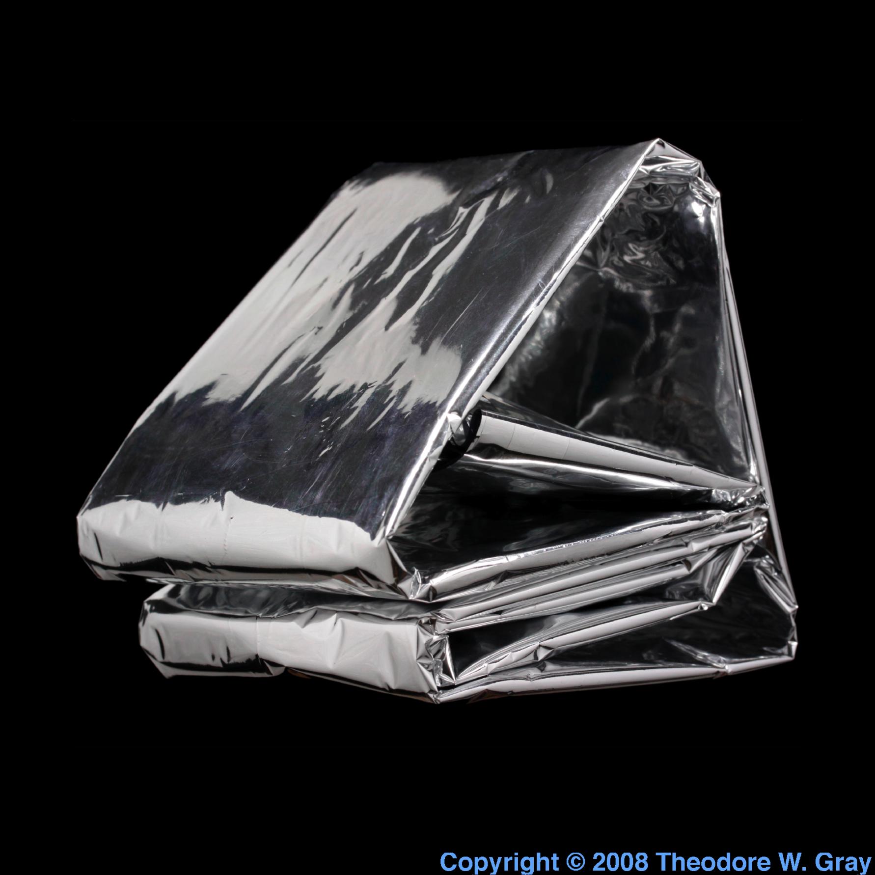 Aluminum Aluminized survival blanket