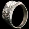 Titanium Crystal ring