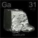 Gallium Dali cube