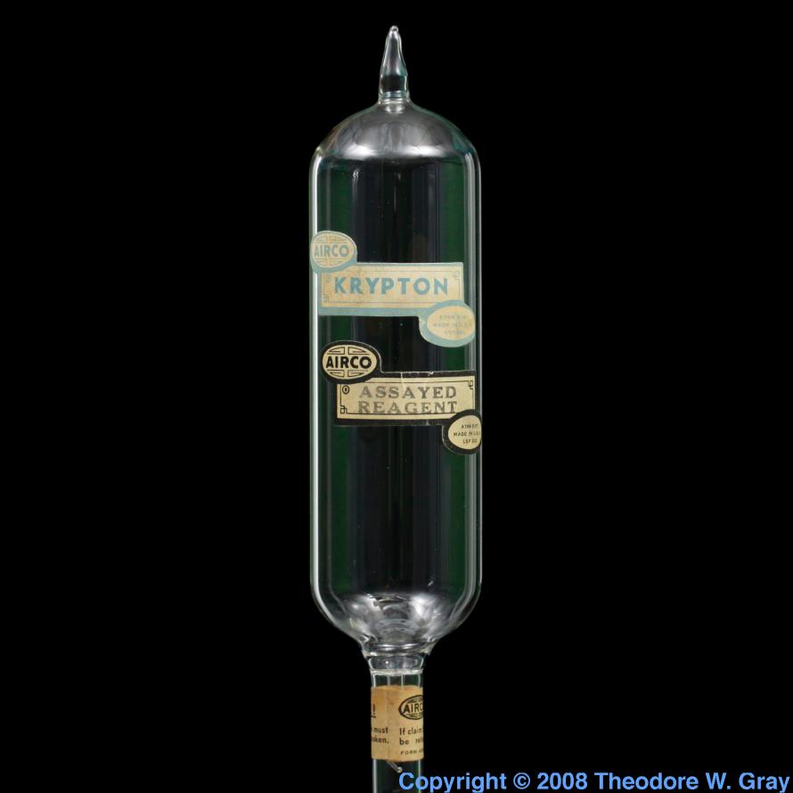 Krypton Antique reagent flask