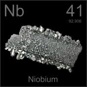 Niobium Crystal ribbon