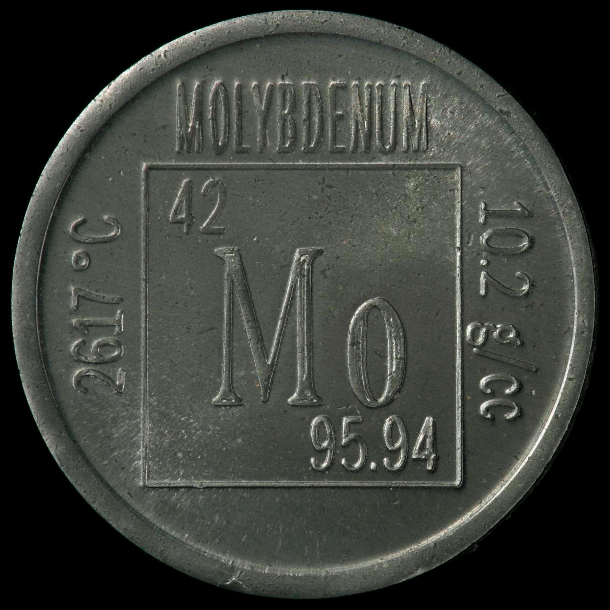 Molybdenum Element coin