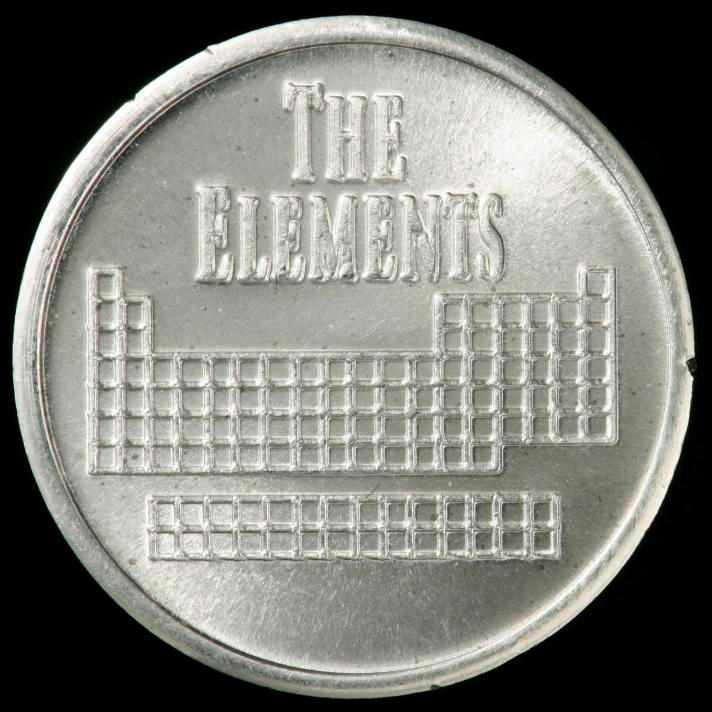 Silver Element coin