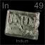 Indium Cut ingot