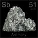 Antimony Broken crystal