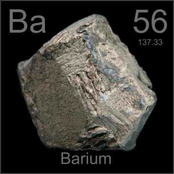 Barium Rough octahedra under oil
