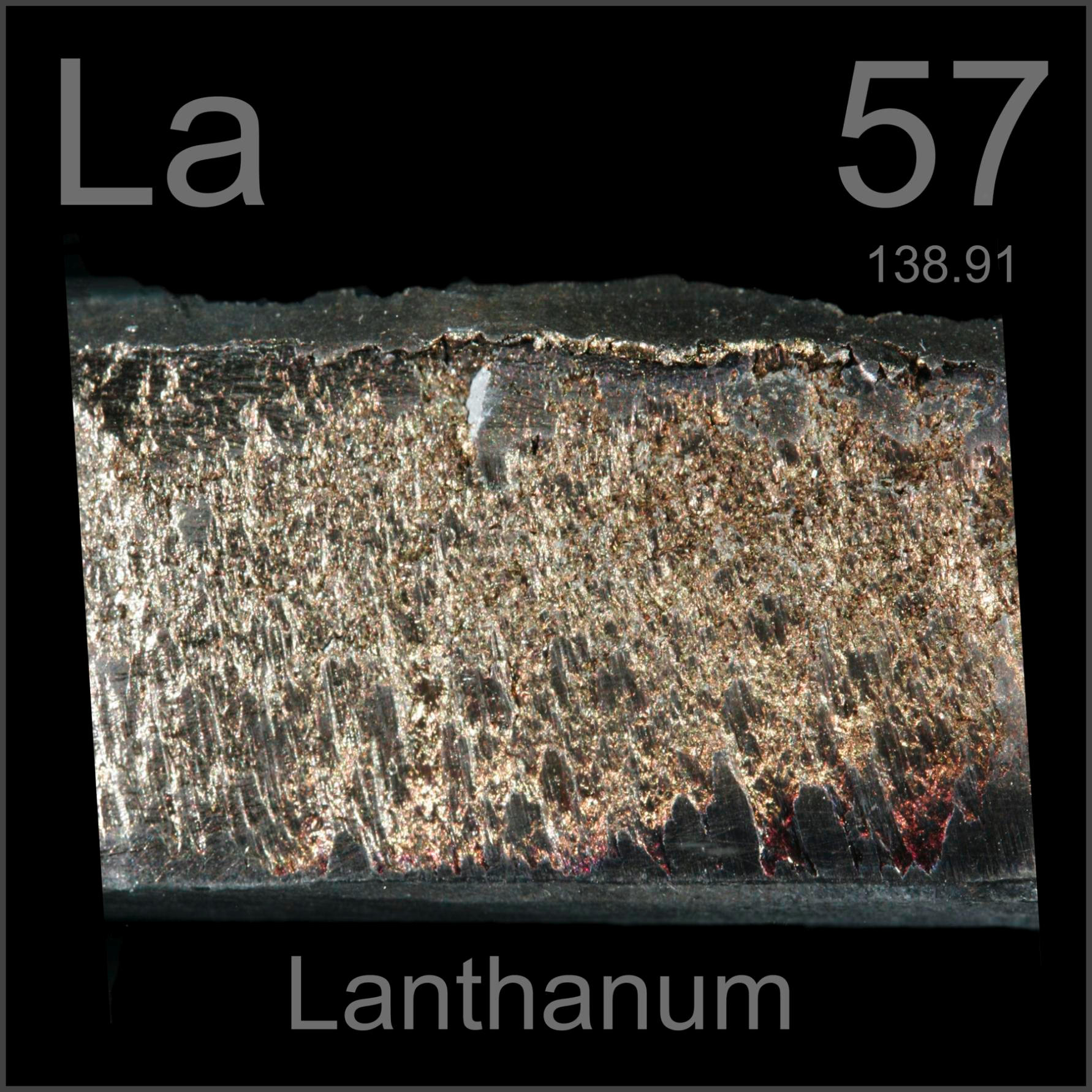 Lanthanum Great hunk-o-metal
