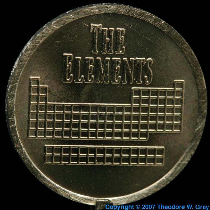 Terbium Element coin