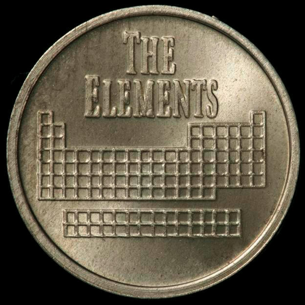 Ytterbium Element coin