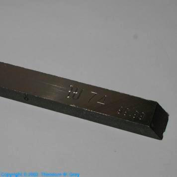 Tungsten Bar of 99.99% tungsten