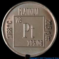 Platinum Element coin