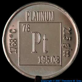 Platinum Element coin