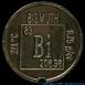 Bismuth Element coin