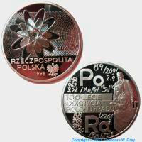 Polonium Polish Coin