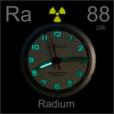 Radium Broken wristwatch