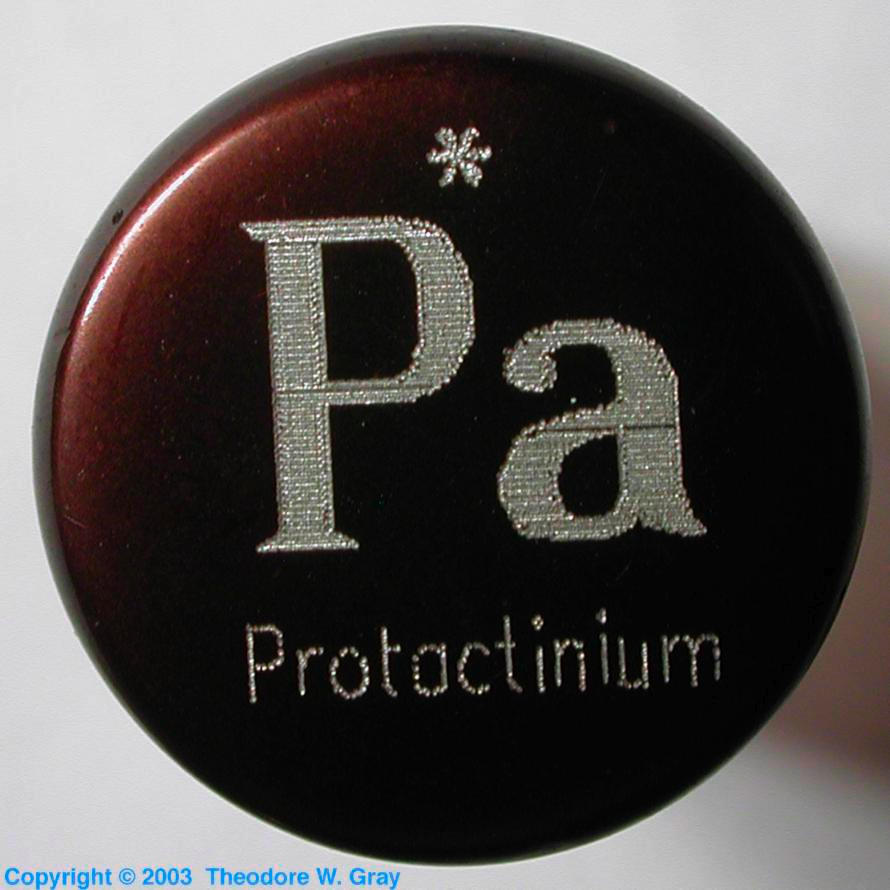 Protactinium Sample from the Everest Set