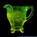 Uranium Uranium glass water pitcher