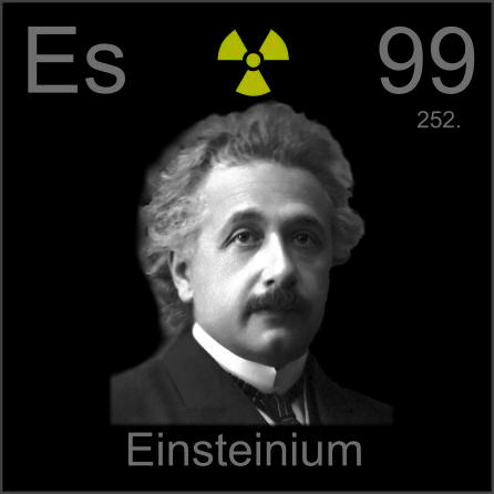 Einsteinium Poster sample