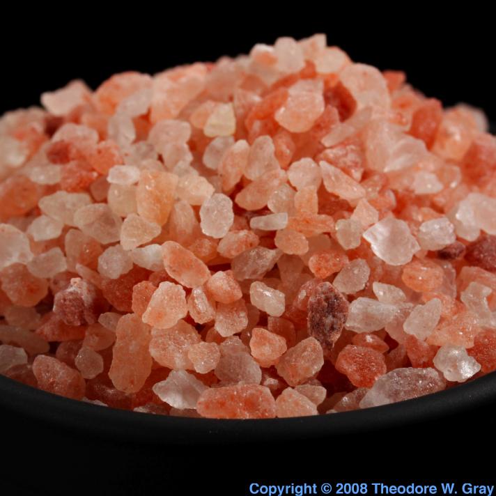 Chlorine Himalayan sea salt