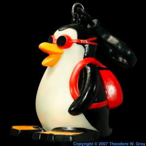 Carbon Rubber penguin from Oliver Sacks