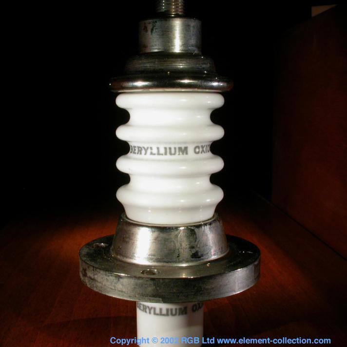 Beryllium High voltage insulator