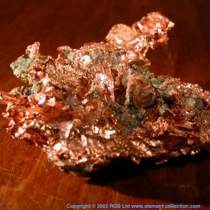 Native copper