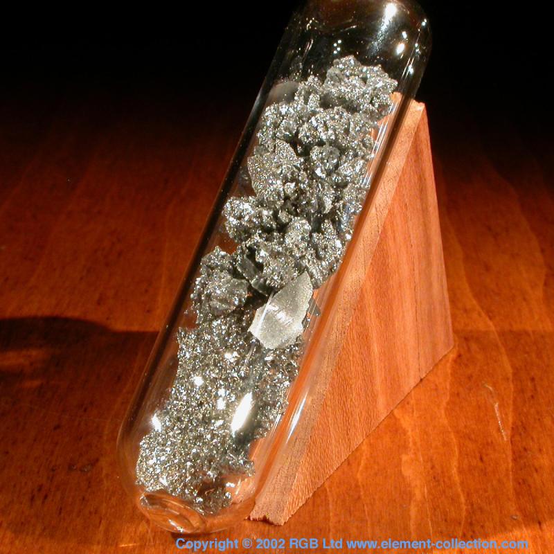 Crystals under argon