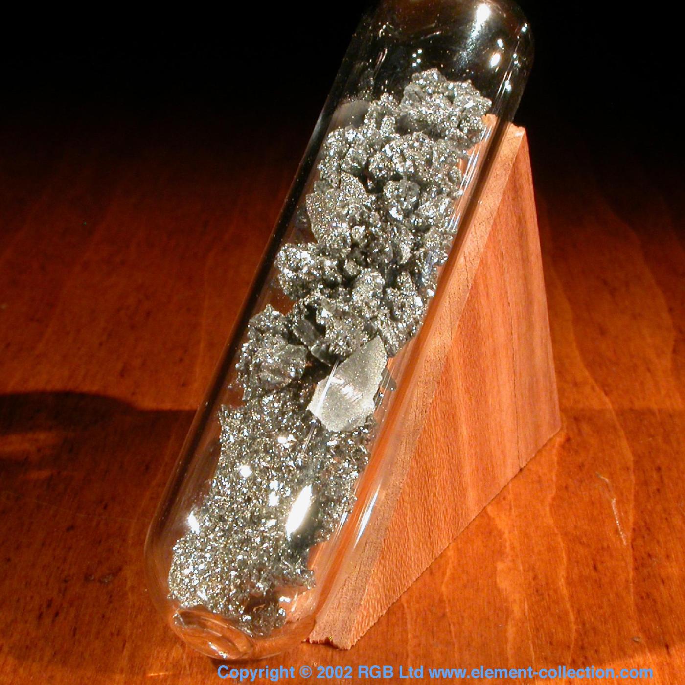 Crystals under argon