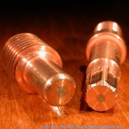 Plasma cutter tips