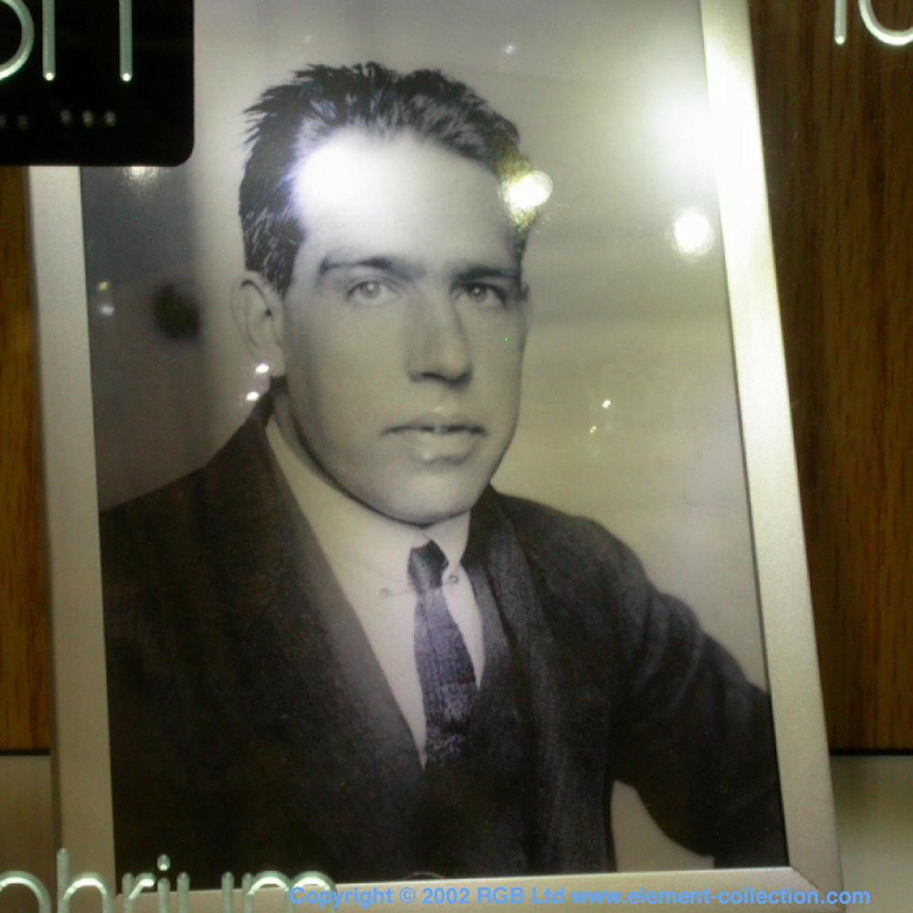 Photograph of Neils Bohr