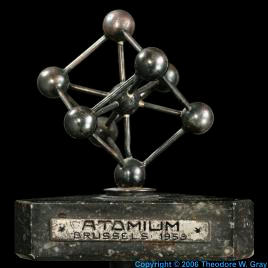 Iron Atomium souvenir