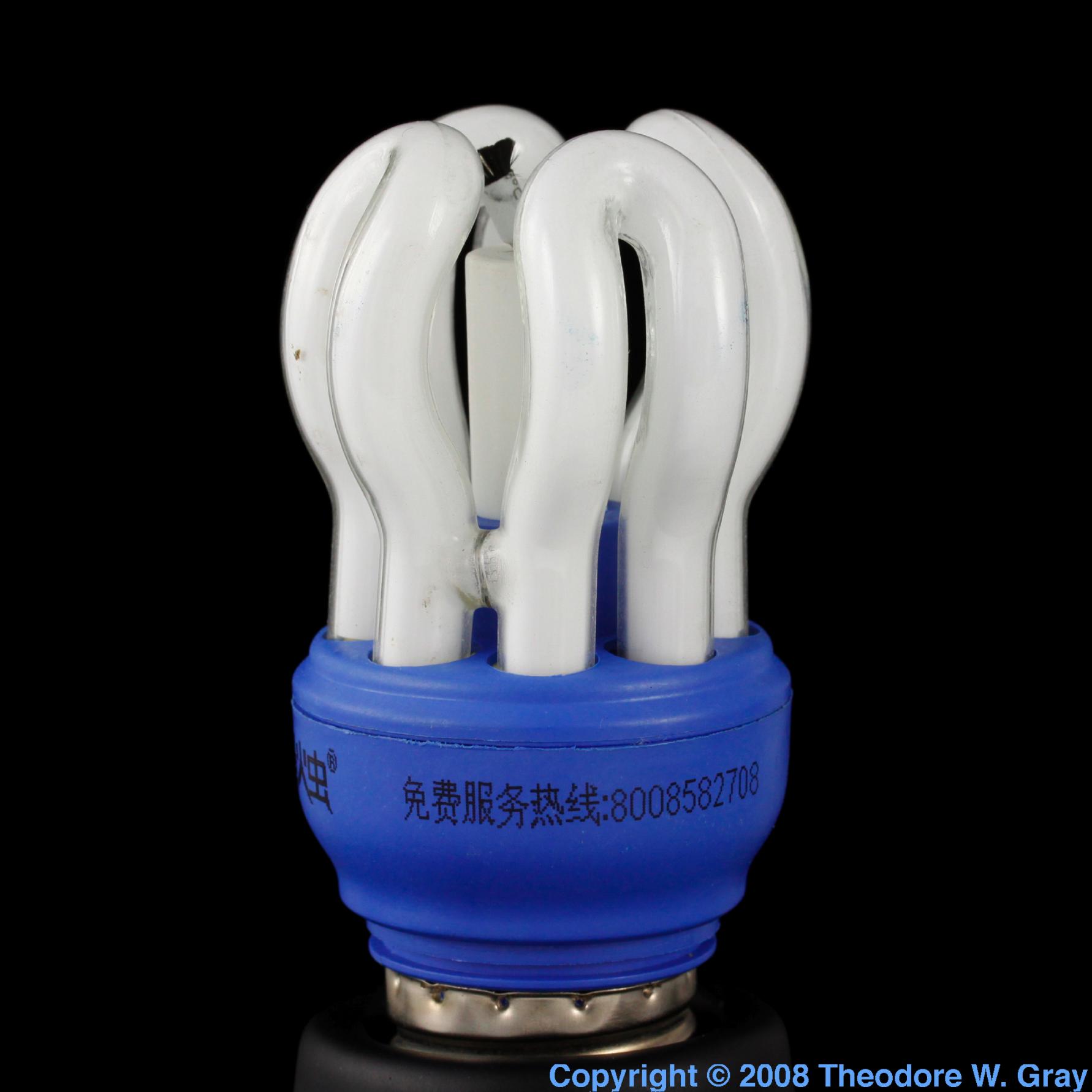 Europium Cute compact fluorescent