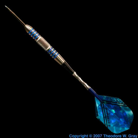 Tungsten Tungsten-weighted dart