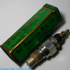 Tungsten Tungsten spark plug