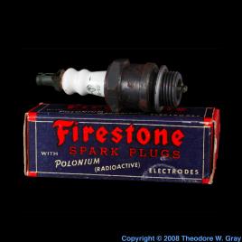 Polonium Radioactive spark plugs