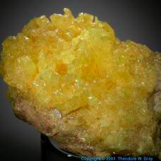 Sulfur Native Sulfur, El Desierto Mine