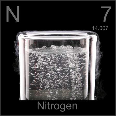 Nitrogen Liquid nitrogen