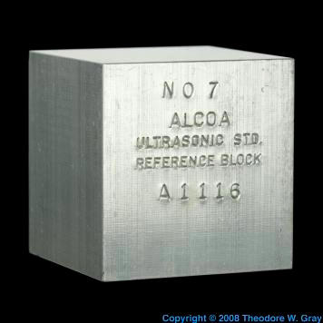 Aluminum Ultrasonic test block