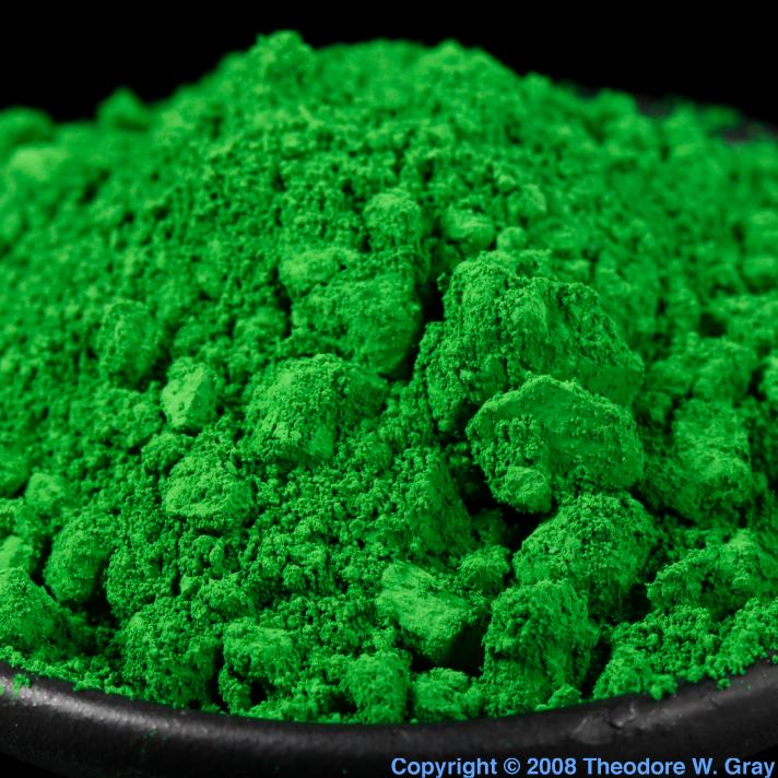 Chromium Chromium oxide green