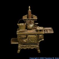 Iron Mini cast iron stove 2