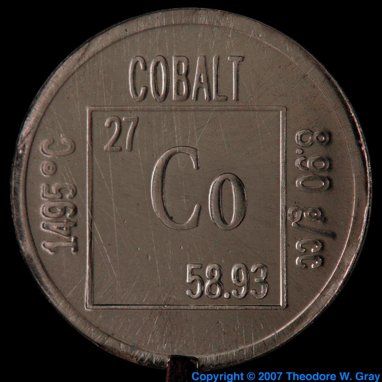 Cobalt Element coin