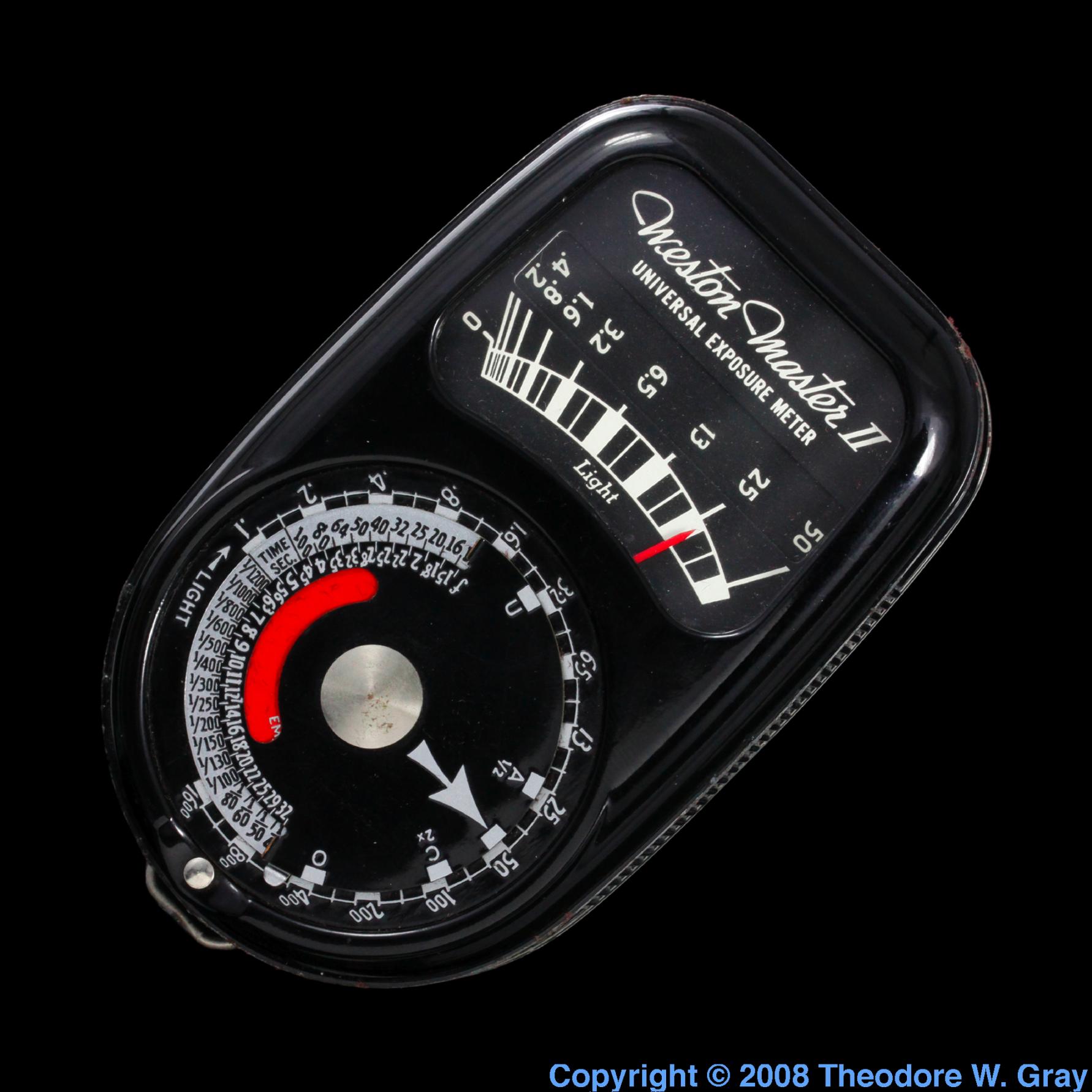 Selenium Old light meter