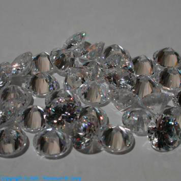 Zirconium Gem cut Zirconium oxide cubic