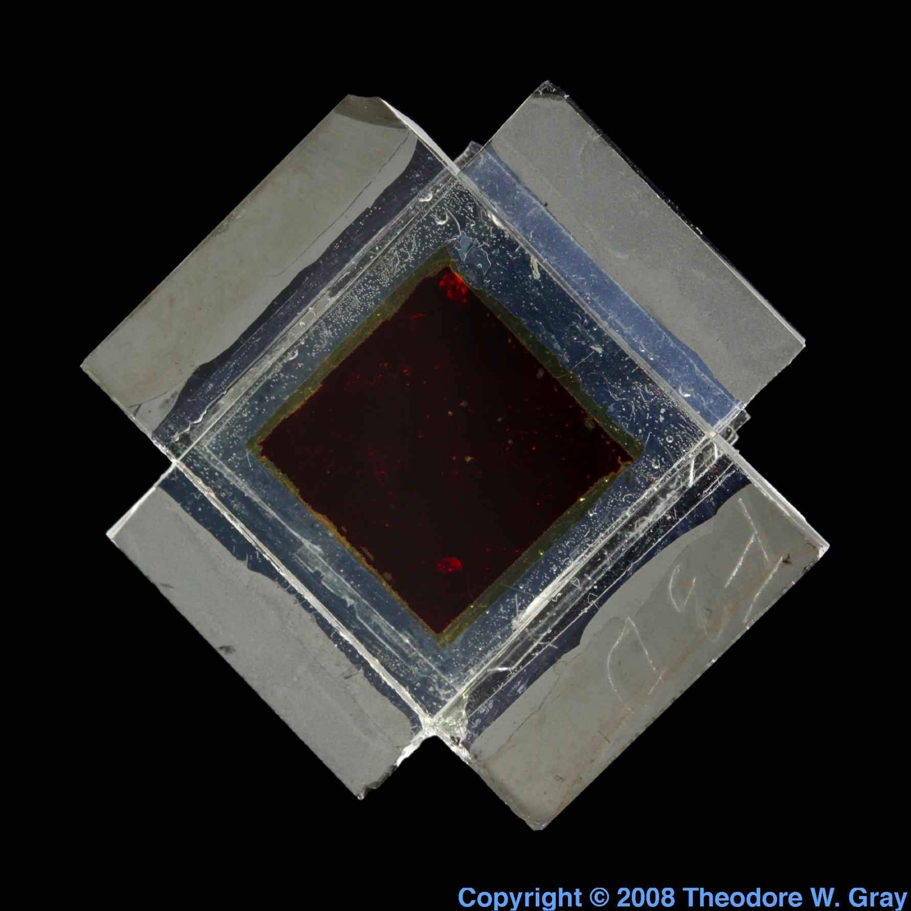 Ruthenium Experimental solar cell