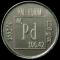 Palladium Element coin