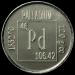 Palladium Element coin