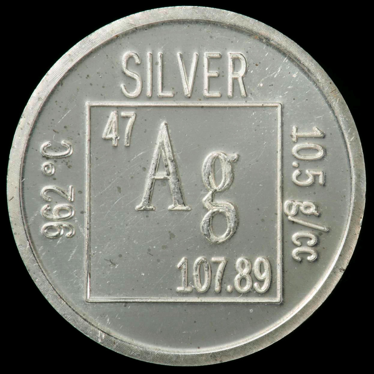 Silver Element coin