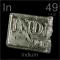 Indium Cut ingot